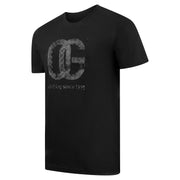 Logo T-Shirt #1096 Black on Black
